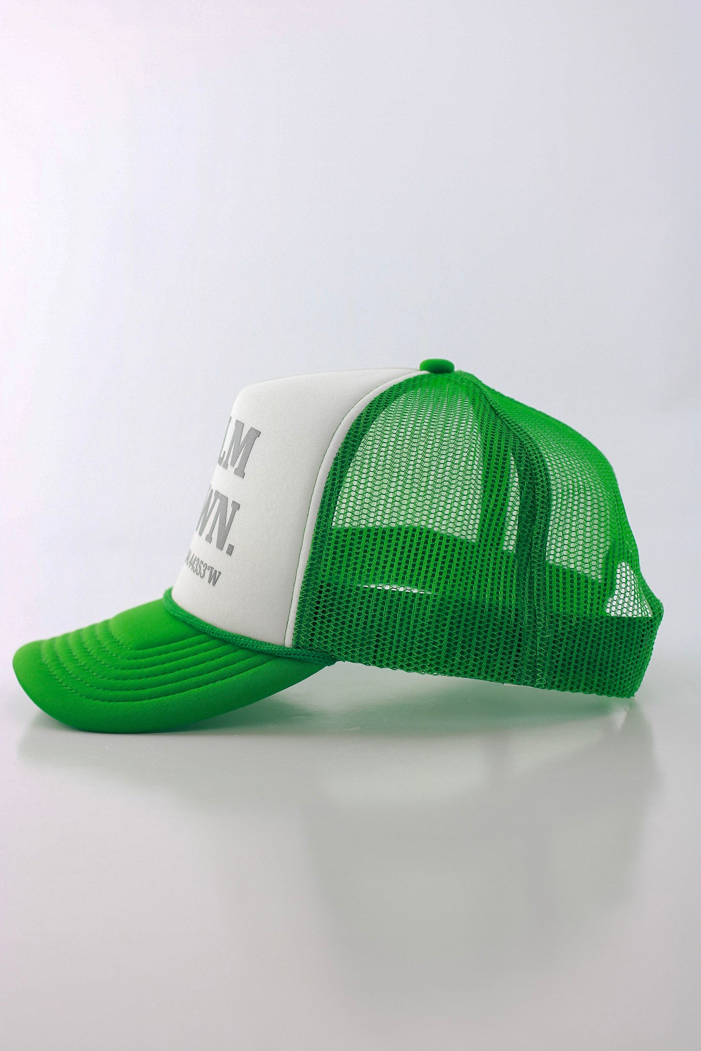 CALM DOWN HAT: BLACK, WHITE, GREEN
