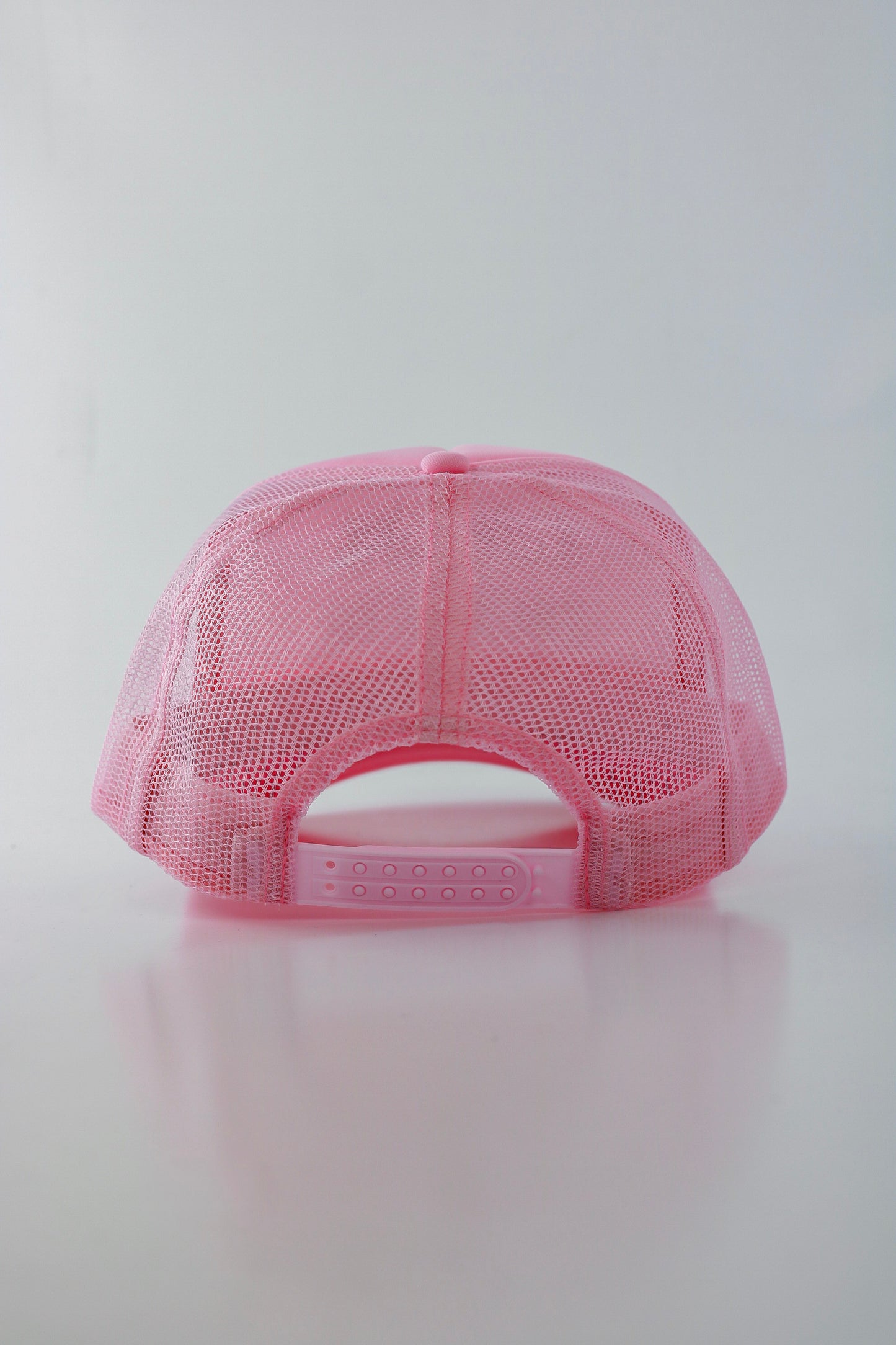 PRE ORDER - CALM DOWN HAT: PINK NET, PINK PANEL, GRAY INK