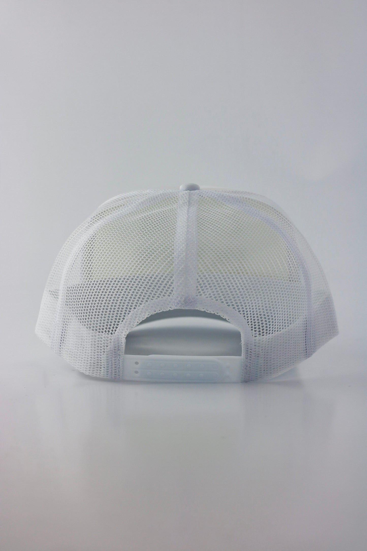 PRE ORDER - CALM DOWN HAT: WHITE NET, WHITE PANEL, GRAY INK