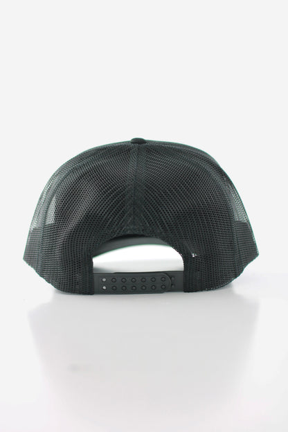 PRE ORDER - CALM DOWN HAT: BLACK NET, BLACK PANEL, BLACK INK