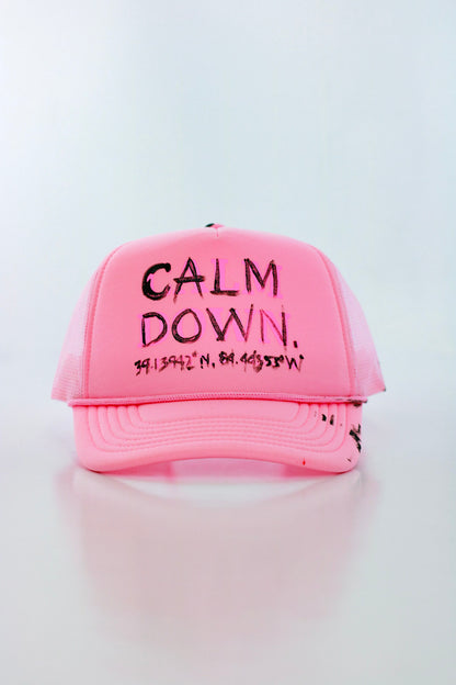 CALM DOWN HAT:  1 OF 1
