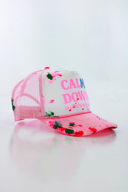CALM DOWN HAT:  1 OF 1