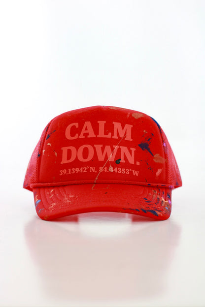 CALM DOWN HAT:  1 OF 1