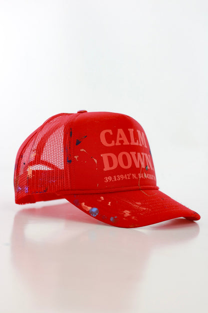 CALM DOWN HAT:  1 OF 1